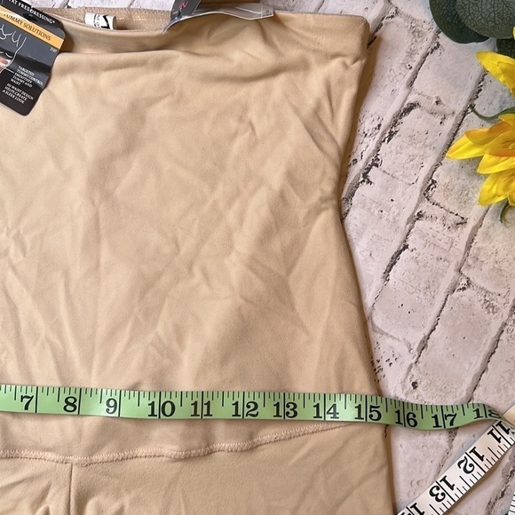 Maidenform Tummy Solutions 2107 Waist Shaper Shapewear Nude XL - Picture 4 of 6